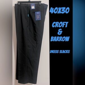 40x30 Black Dress Pants
